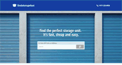 Desktop Screenshot of findstoragefast.com